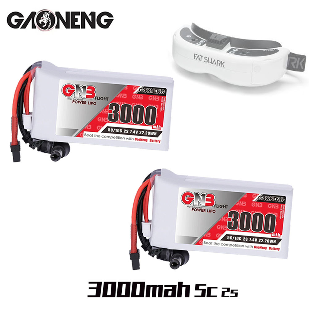 Skyzone Sky04X Pro Oled Fpv Goggles - GNB 2S 7,4 в 3000 мАч