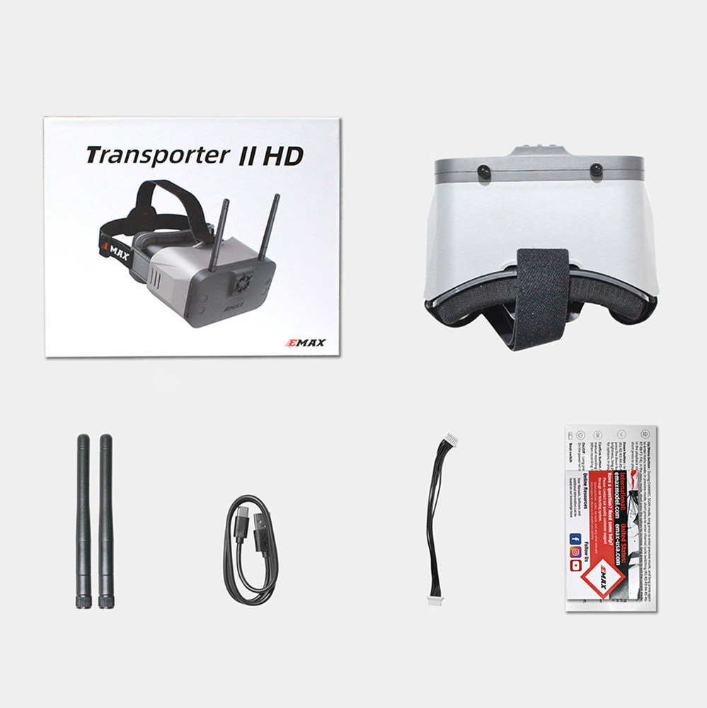 Цифровые FPV-очки EMAX Transpo – обзор и цена Hdzero Goggles Digital Hd Fpv