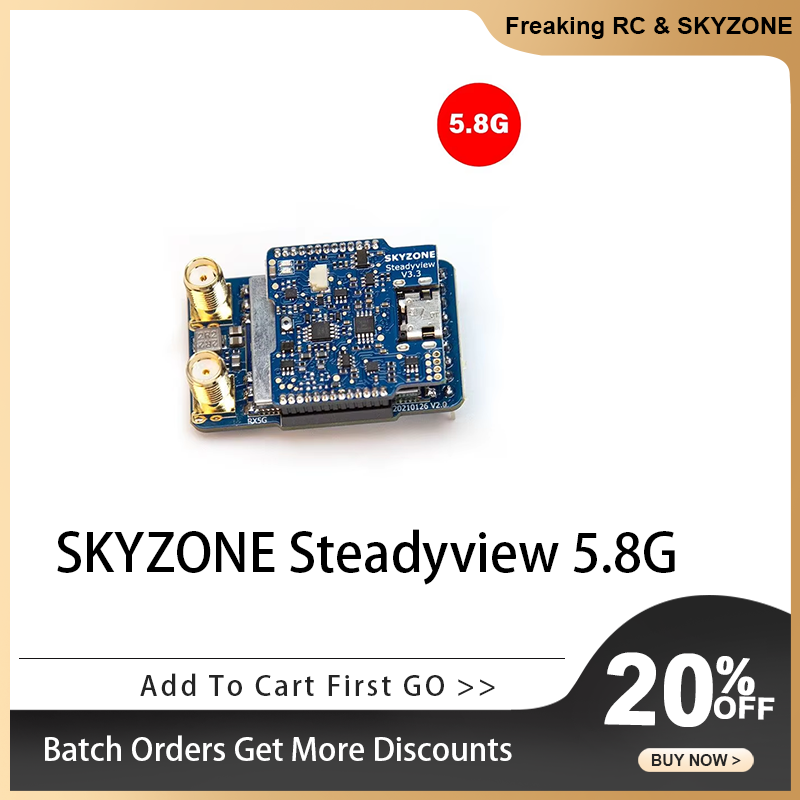 Приемник SKYZONE SteadyView V3 – обзор и цена Skyzone Steadyview X Receiver Module