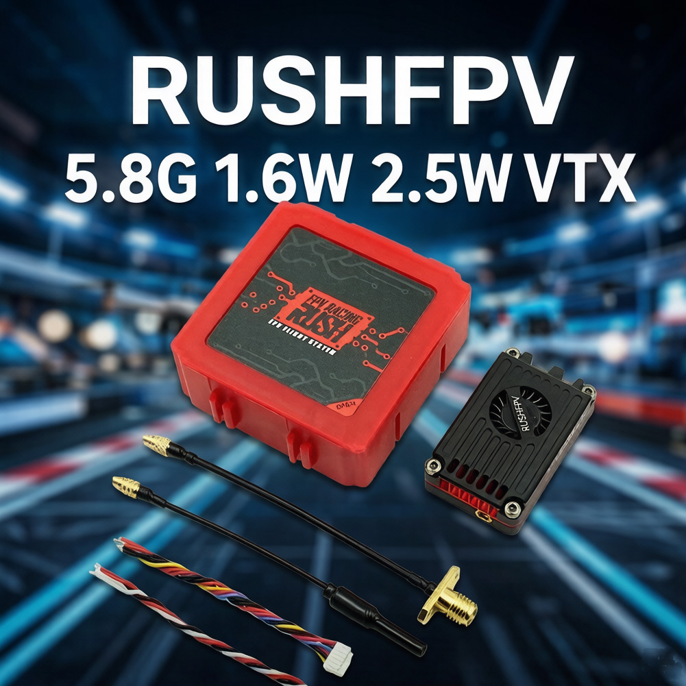 RUSHFPV RUSH MAX SOLO / TANK S – обзор и цена Rushfpv Rush Max Solo 5.8G 2.5W Vtx